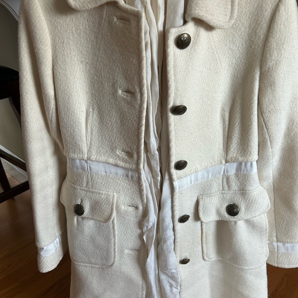 Juicy Couture Coat cream coat with complimentary scarf - Picture 4 of 6